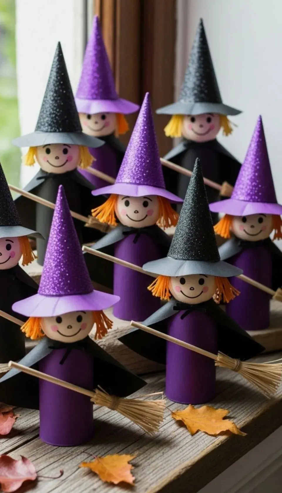 Čarodějnice a dekorace promění vaši zahradu v kouzelné místo