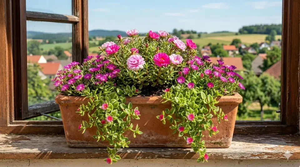Truhlík na jižní okno