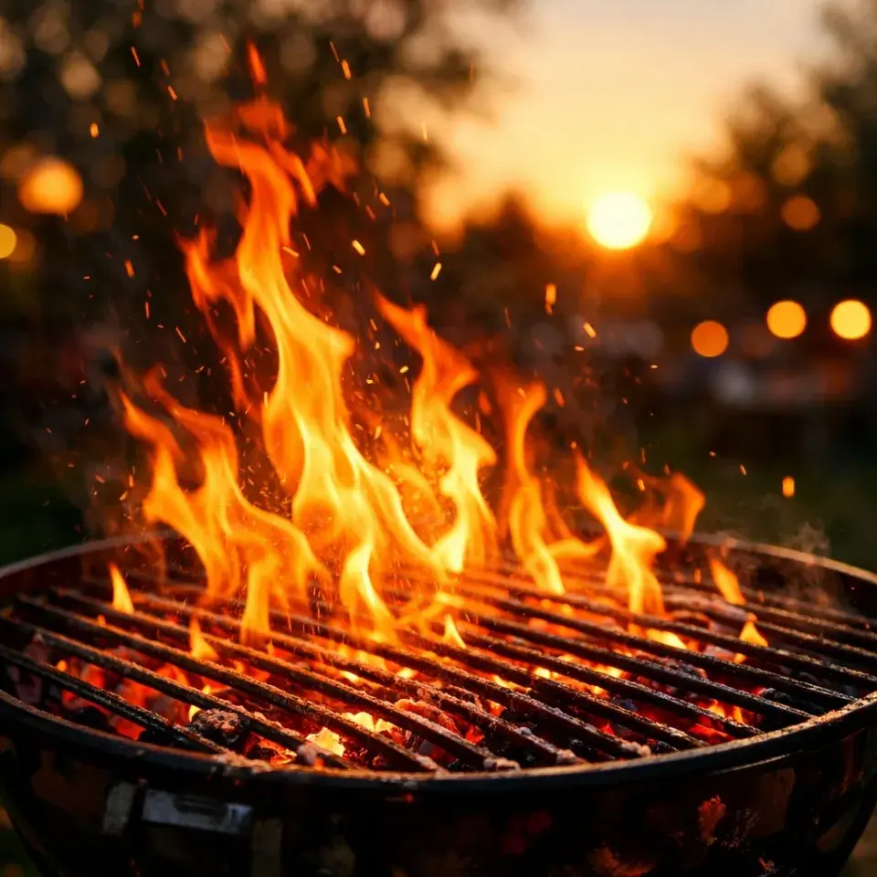 Bezpečné grilování na zahradě i na balkóně