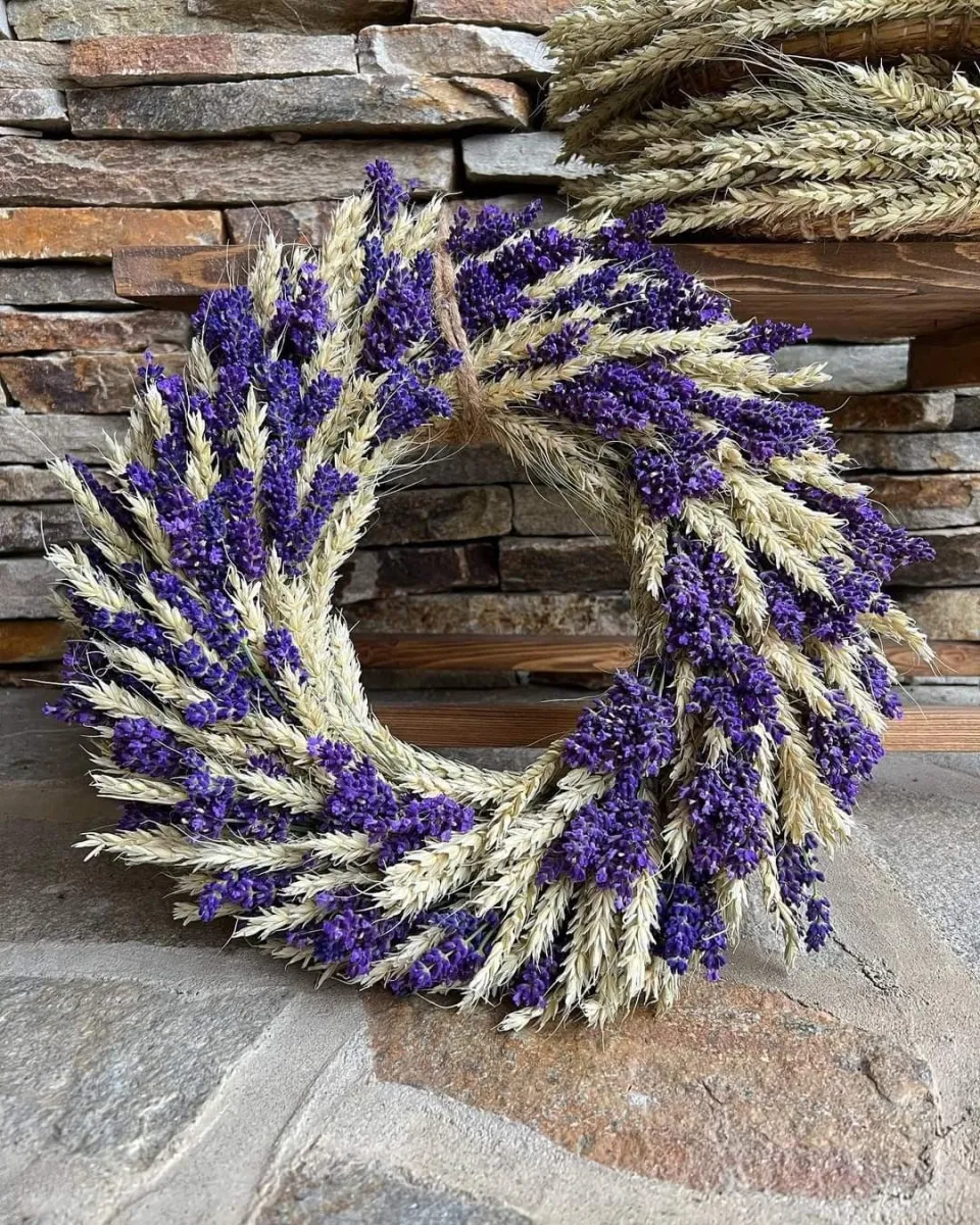 Dekorace z levandule pro romantickou terasu jako z Provence