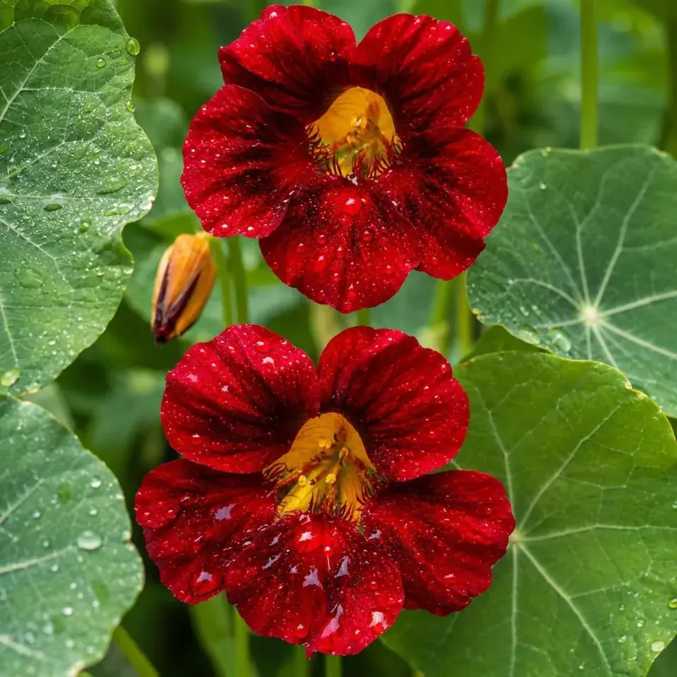 Black Velvet Nasturtium