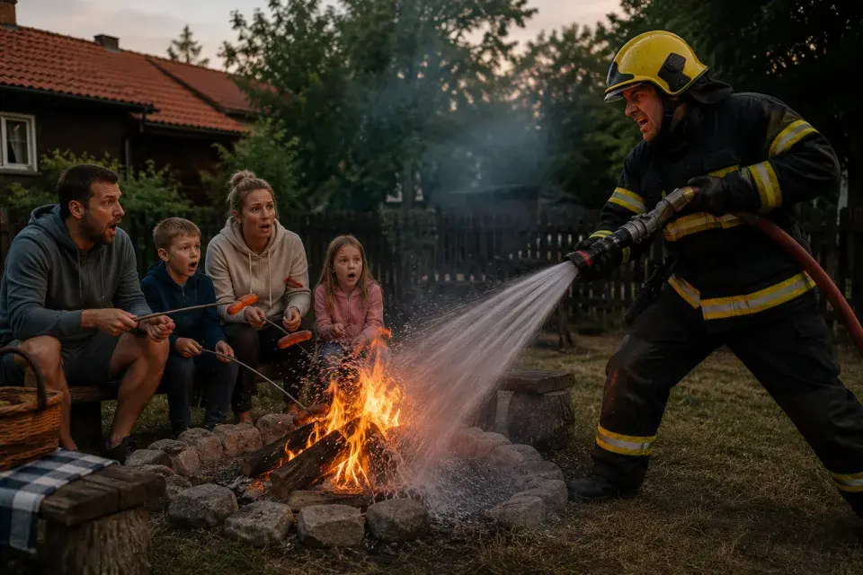 Situace, kdy se rozdělání ohně v době sucha může změnit v přestupek