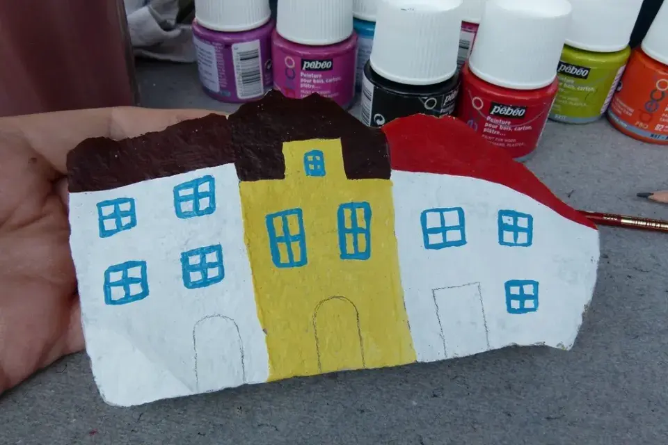 kamenné domky diy