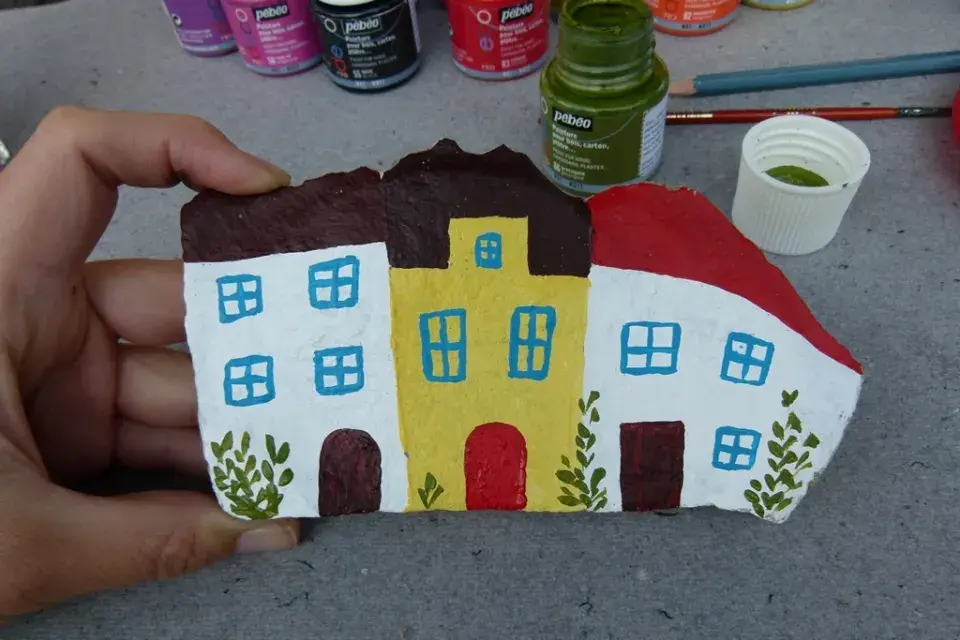 kamenné domky diy