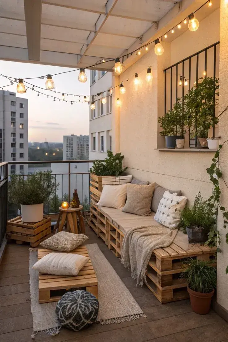 Dekorace na balkon