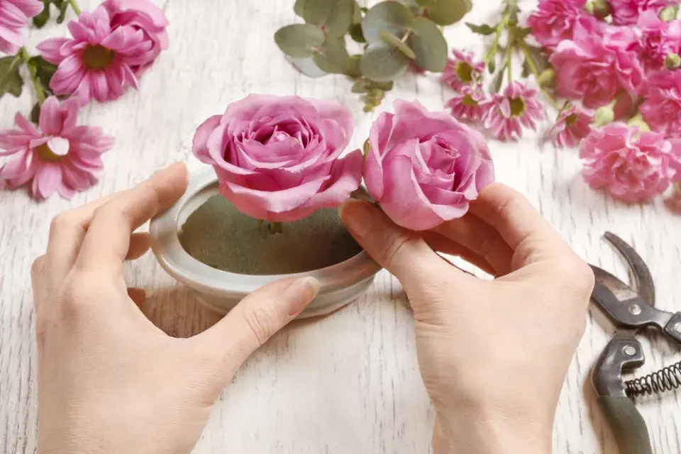 Inspirace na romantickou květinovou růžovou dekoraci