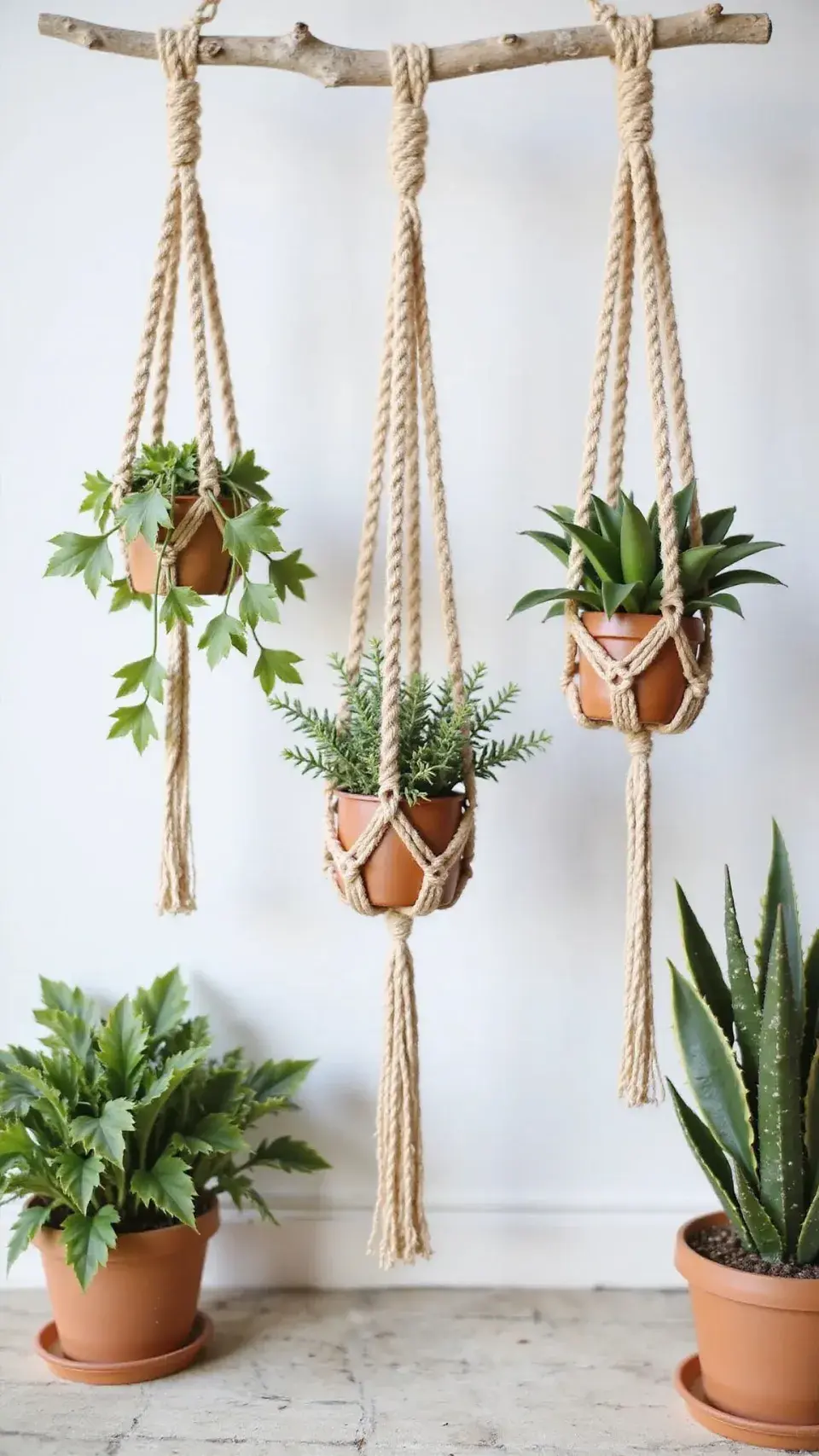 Macramé závěs