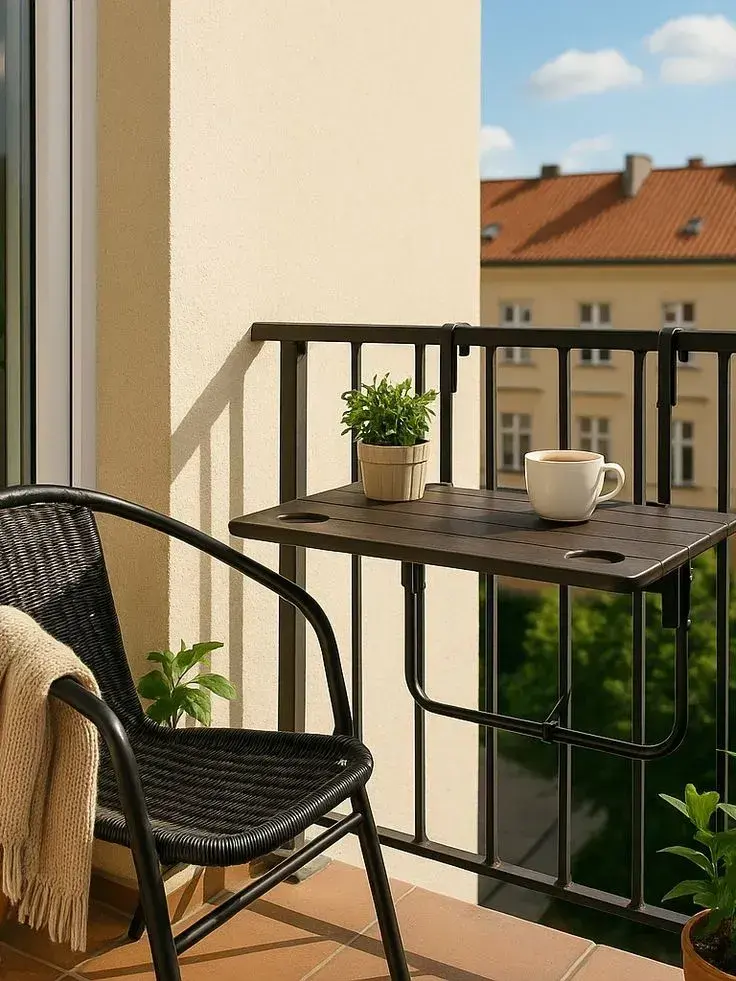 Stolek na balkon