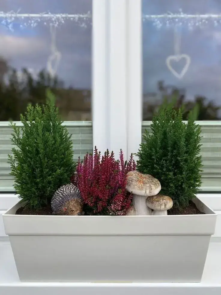 Podzimní truhlíky plné barev