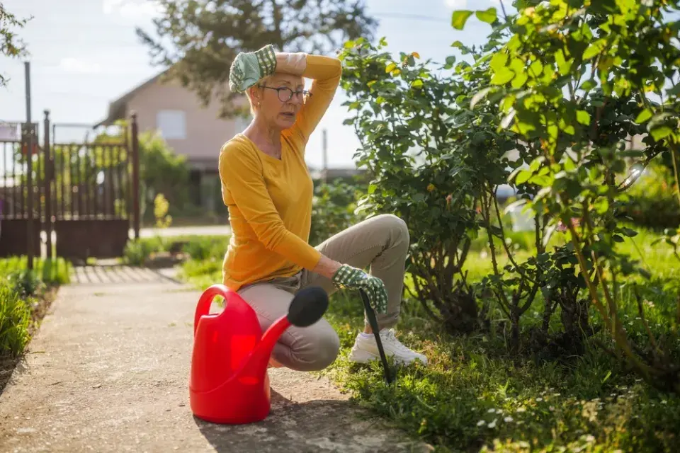 Při práci na zahradě musíte dodržovat základní pravidla ochrany zdraví