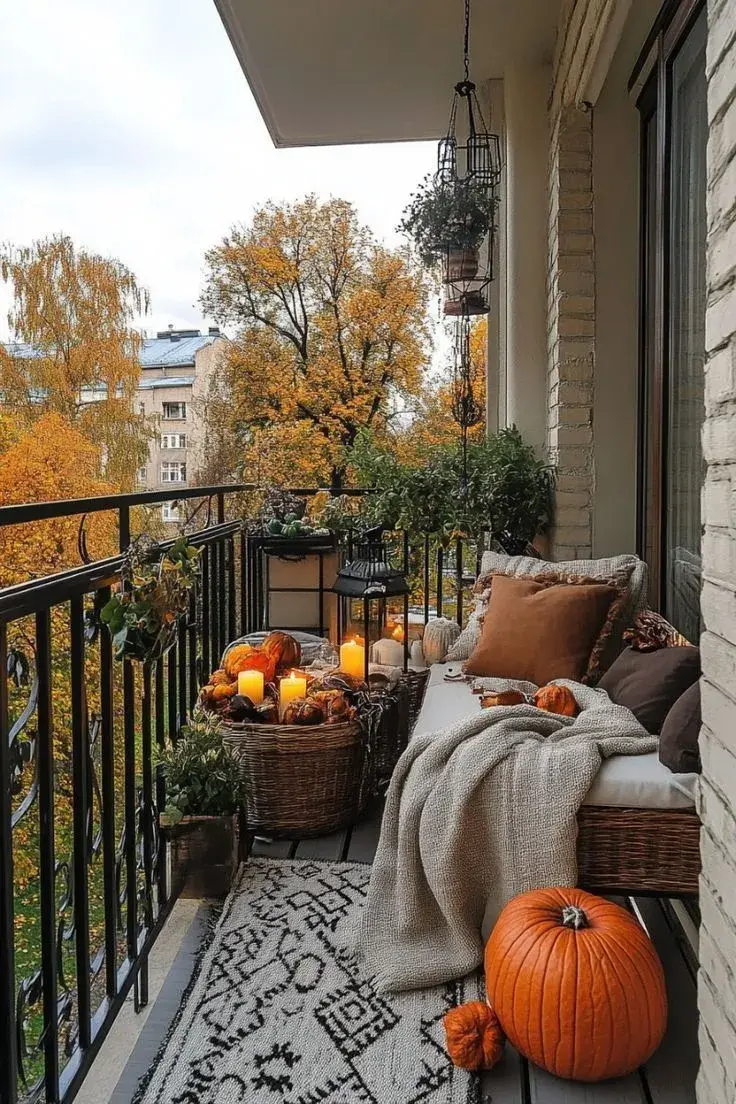 Podzimní balkon