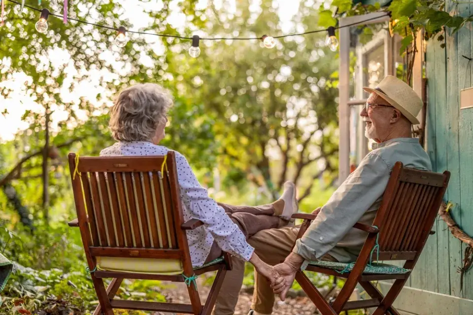 Zahrada musí seniorům přinášet hlavně radost