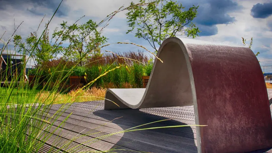 Terasa a designový nábytek