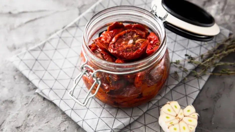 Sušená rajčata v oleji Sušená rajčata v oleji