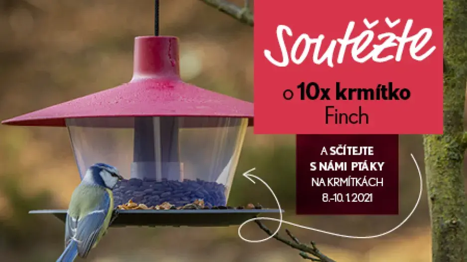 Soutěž o deset krmítek Finch