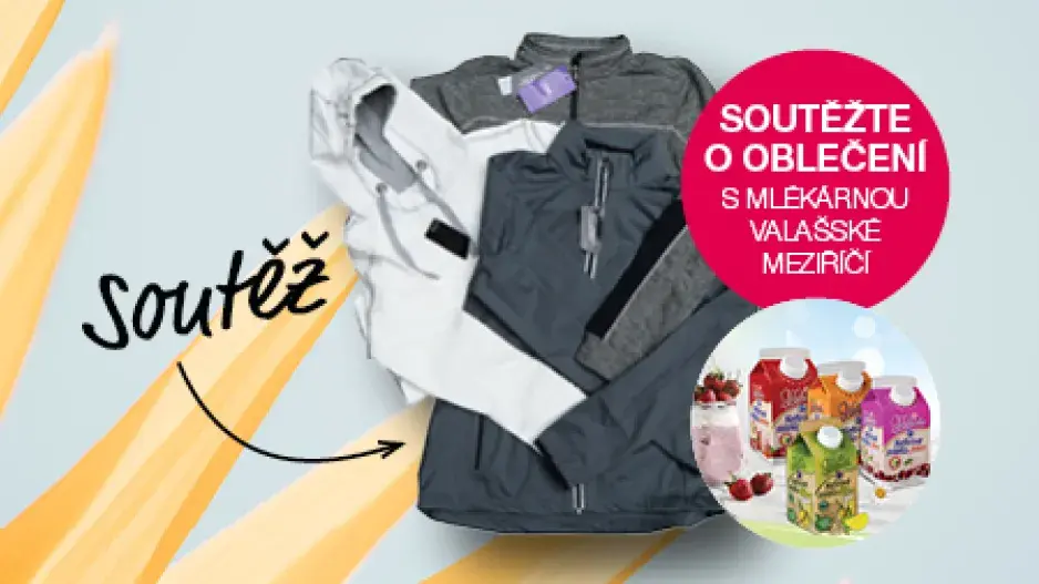 Soutěž o tři mikiny