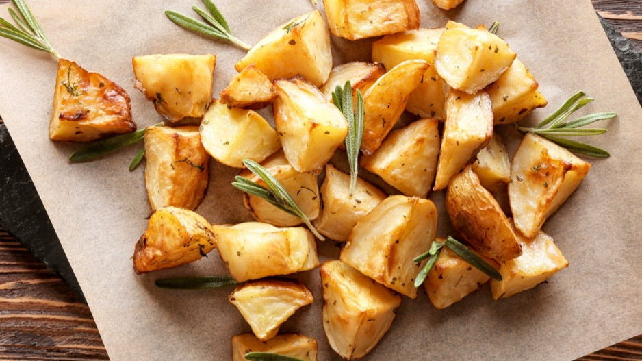 Pečené brambory s rozmarýnem