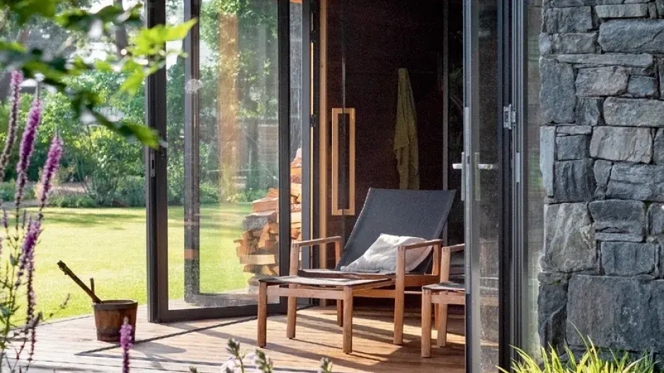 Sauna na zahradě Sauna na zahradě