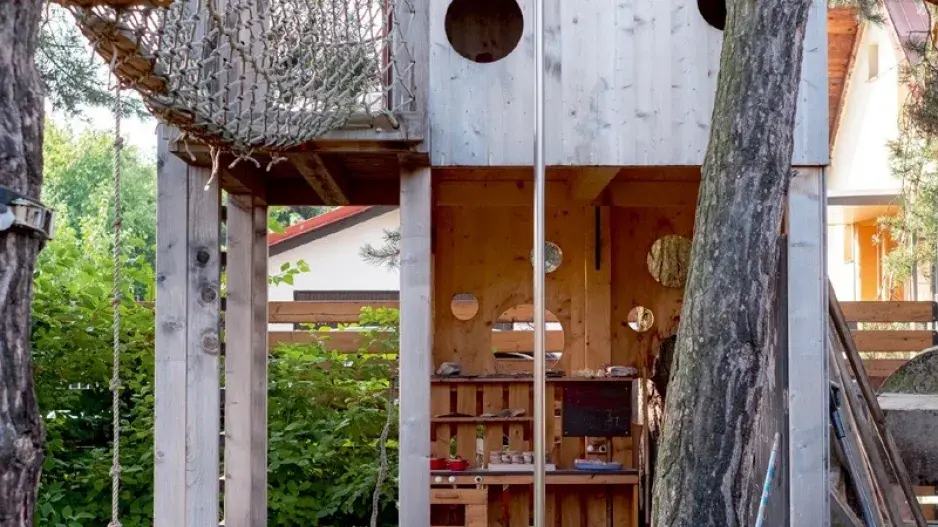 Herní dům pro děti na zahradě Herní dům pro děti na zahradě