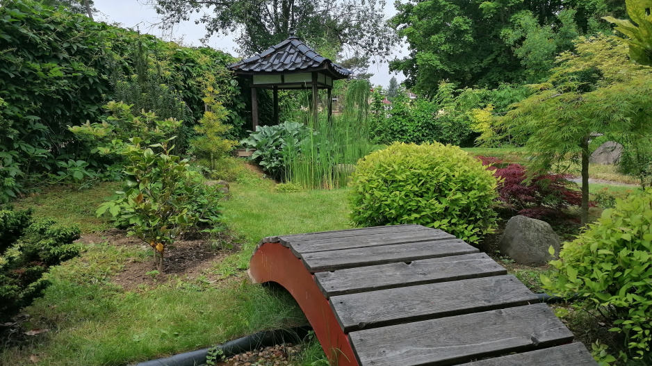 Zenová zahrada v japonském stylu