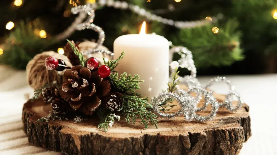 Vánoční svícen Vánoční svícen