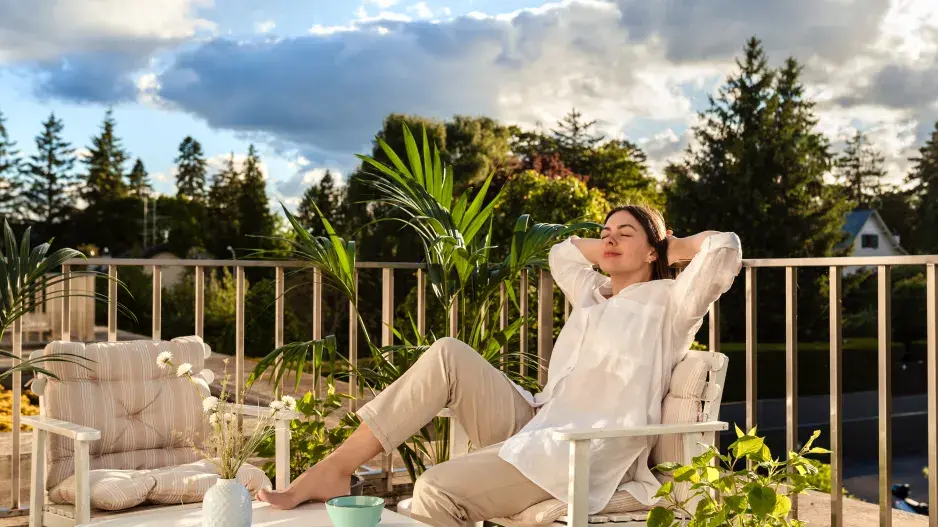 Relax na balkoně