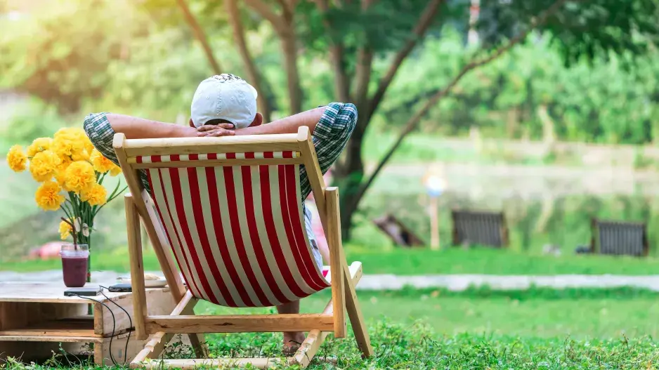 Odpočinek v zahradě