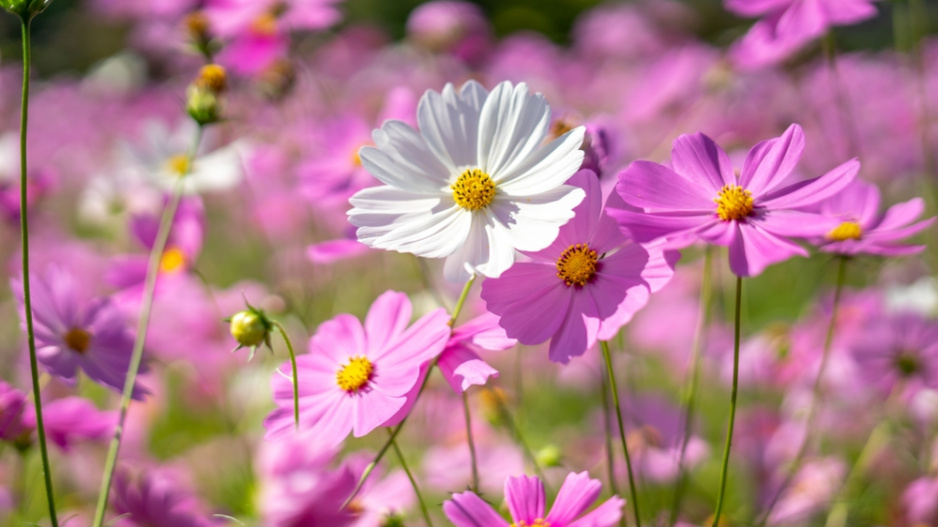 Krásenka zpeřená (Cosmos bipinnatus)