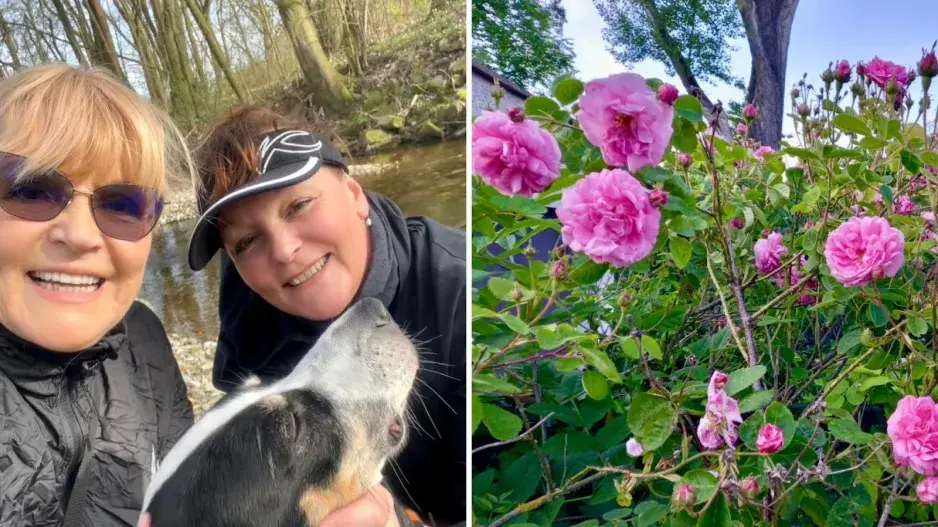 Na návštěvě u Věry Martinové a její sestry Lenky Slavíkové