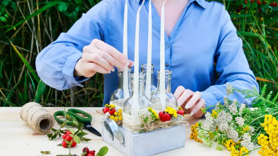 diy svícen