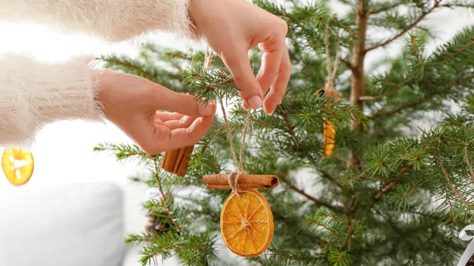 Vánoční dekorace.