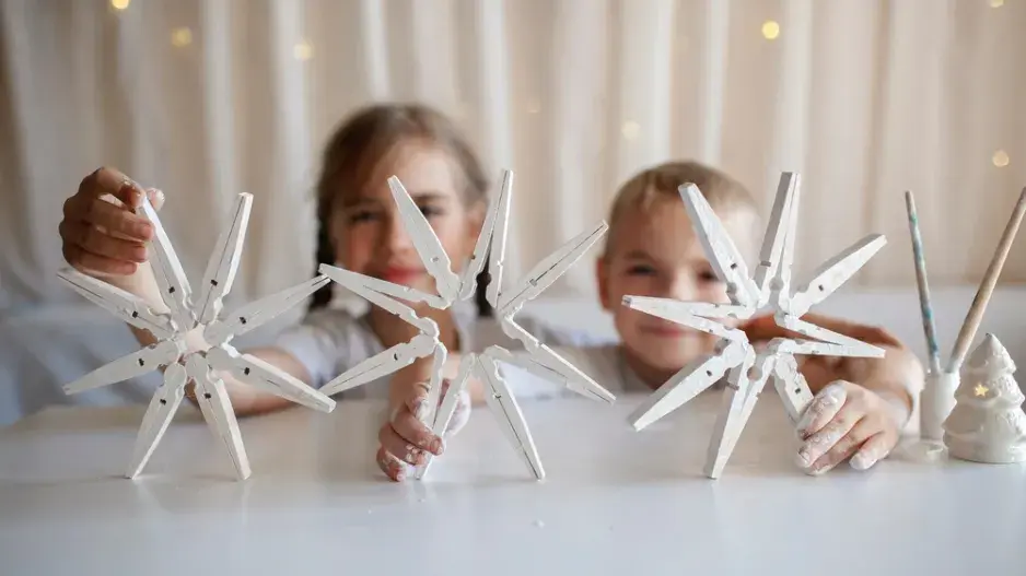 Vánoce kolíčky na prádlo