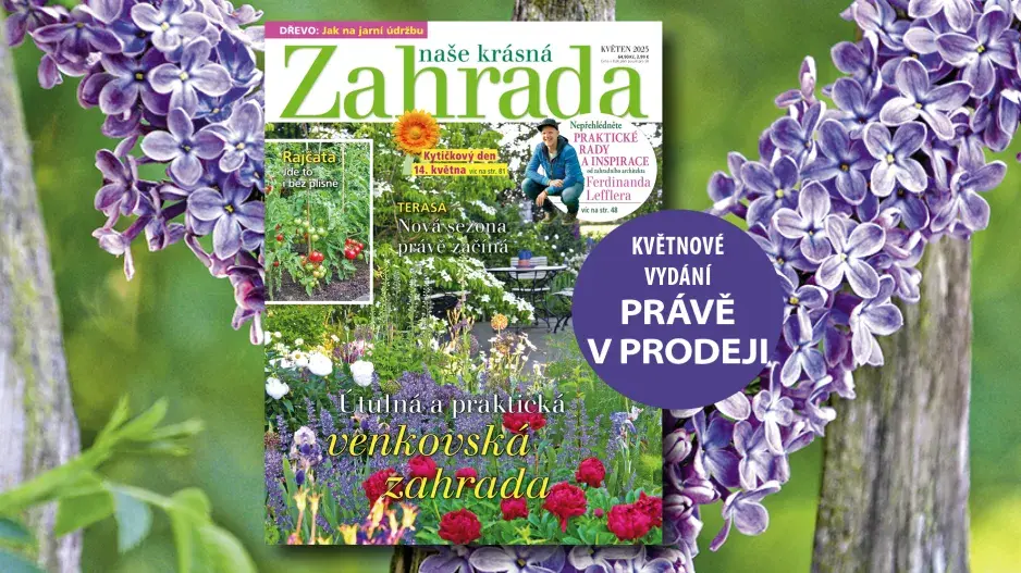 Naše krásná zahrada květen 2025