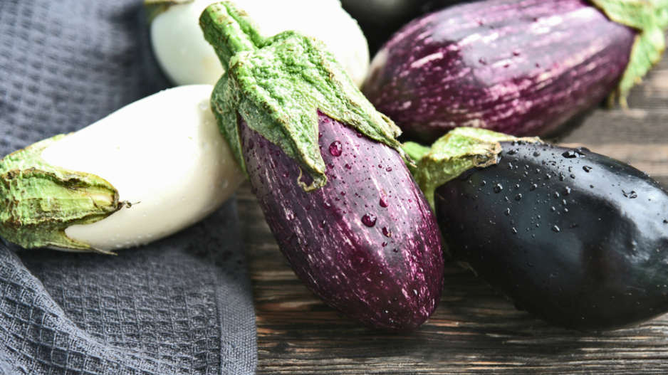 Lilek vejcoplodý neboli baklažán (Solanum melongena) 