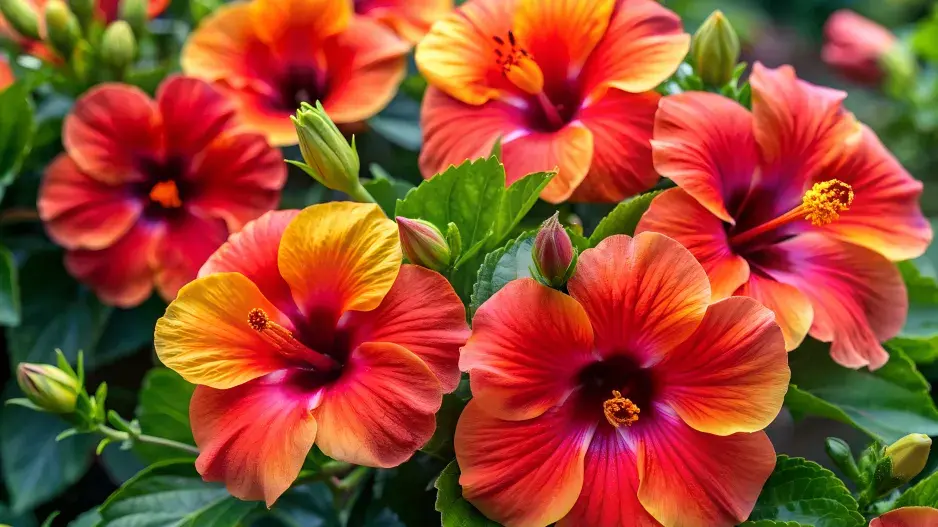 Ibišek, exotická kráska