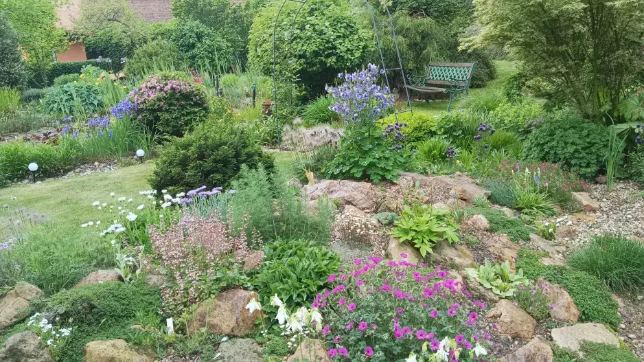 Budování skalky Budování skalky