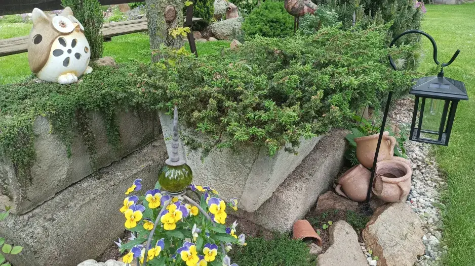 Budování skalky Budování skalky