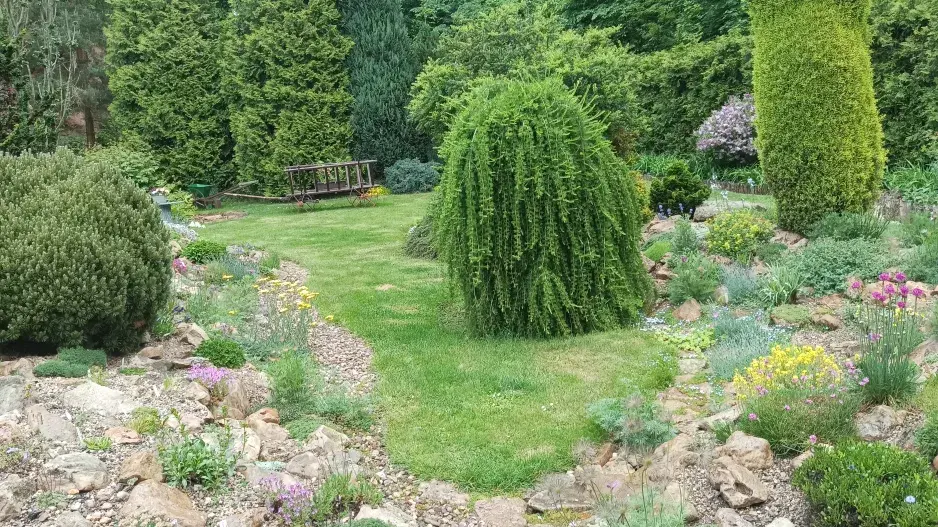 Budování skalky Budování skalky