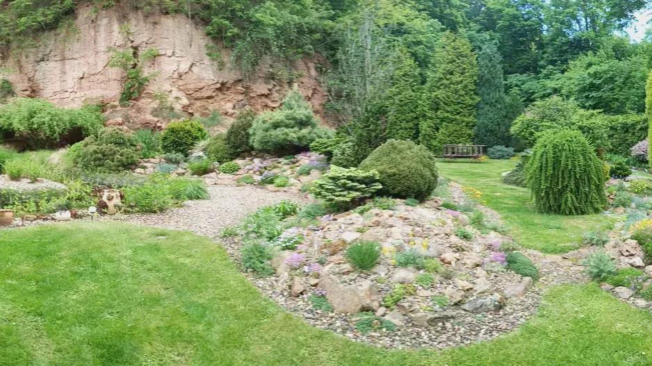 Budování skalky Budování skalky