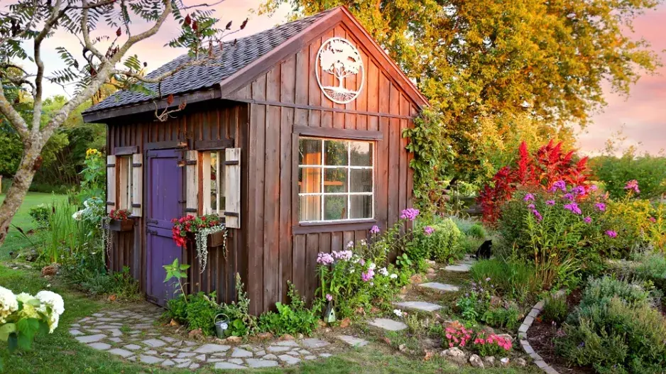 Okrasná zahrada v anglickém stylu