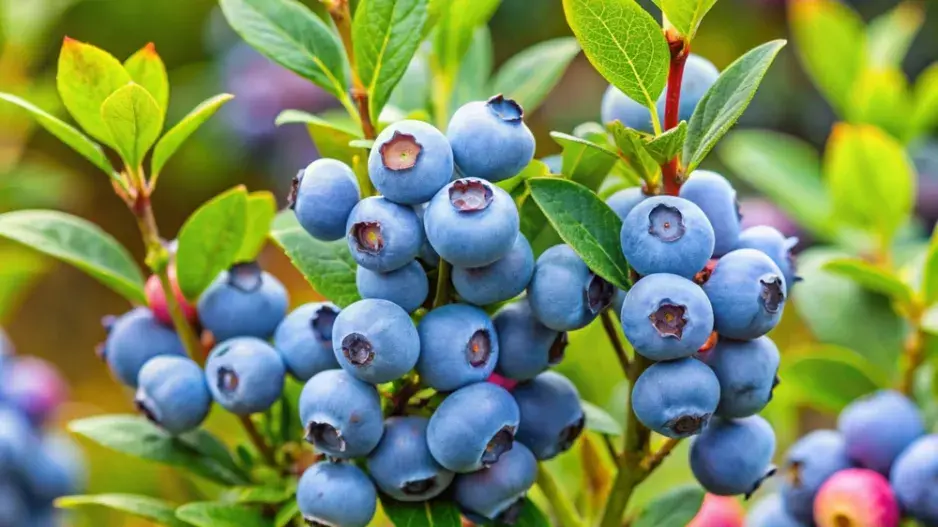 Borůvka chocholičnatá neboli zahradní borůvka (Vaccinium corymbosum) 