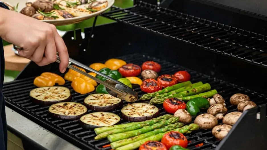 Grilování na zahradě 