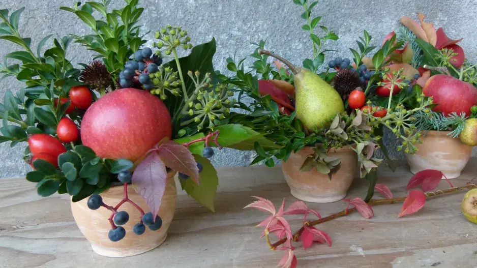 Podzimní květináčky