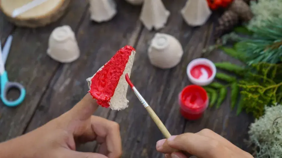 DIY muchomůrky