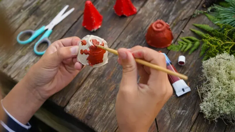 DIY muchomůrky