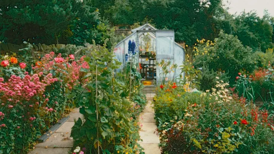 Zahrada v retro stylu