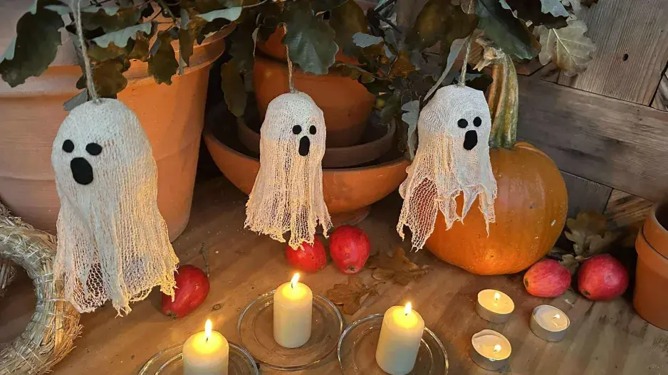Halloween strašidýlka DIY