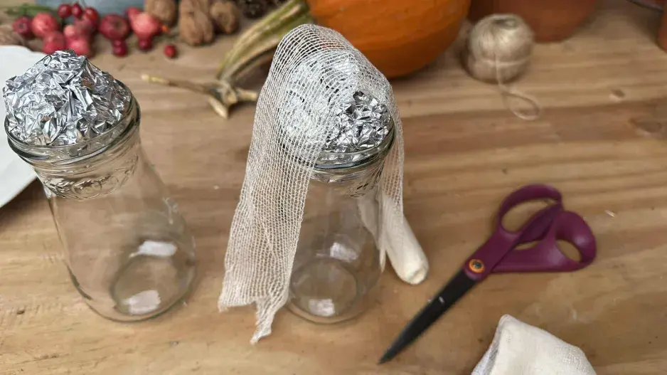 Halloween strašidýlka DIY Halloween strašidýlka DIY