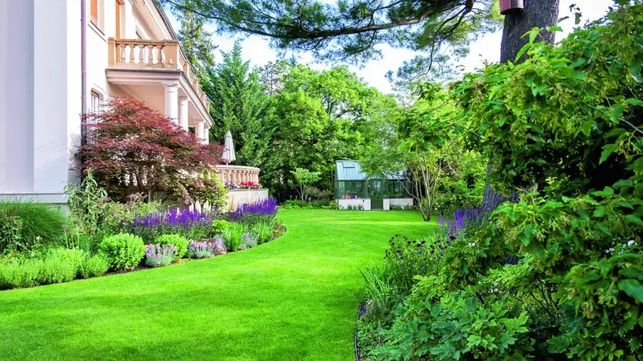 Ferdinand Leffler a zahrada u secesní vily