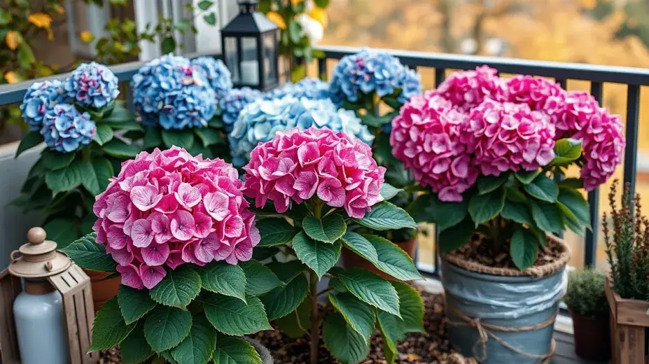 Zazimování hortenzií 